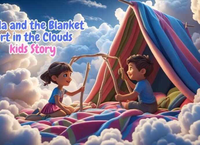 Bella-and-the-Blanket-Fort-in-the-Clouds-kids-Story polopalrhymes.com