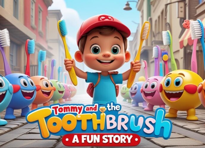 Toothbrush-Parade-with-text-is-_Tommy-and-the-Toothbrush-Parade-A-Fun-Story