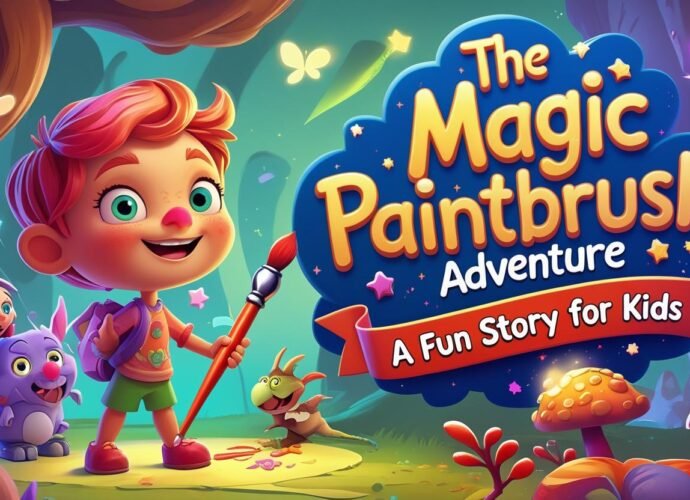 The Magic Paintbrush Adventure – A Fun Story for Kids